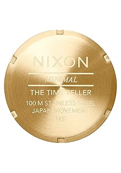 Amazon.com: Nixon Time Teller A0451919-00. Gold and Green